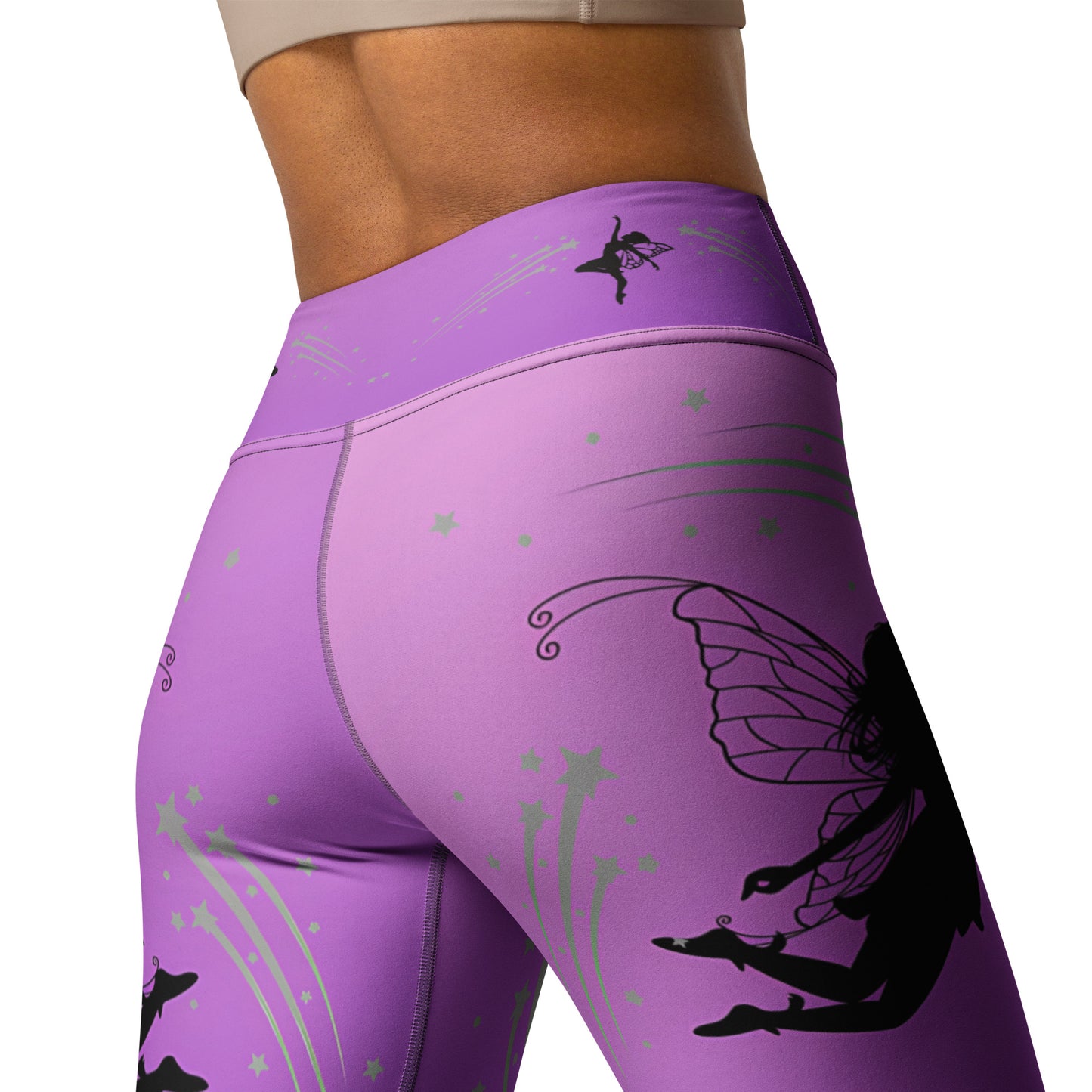 Violet Faerie Yoga Leggings