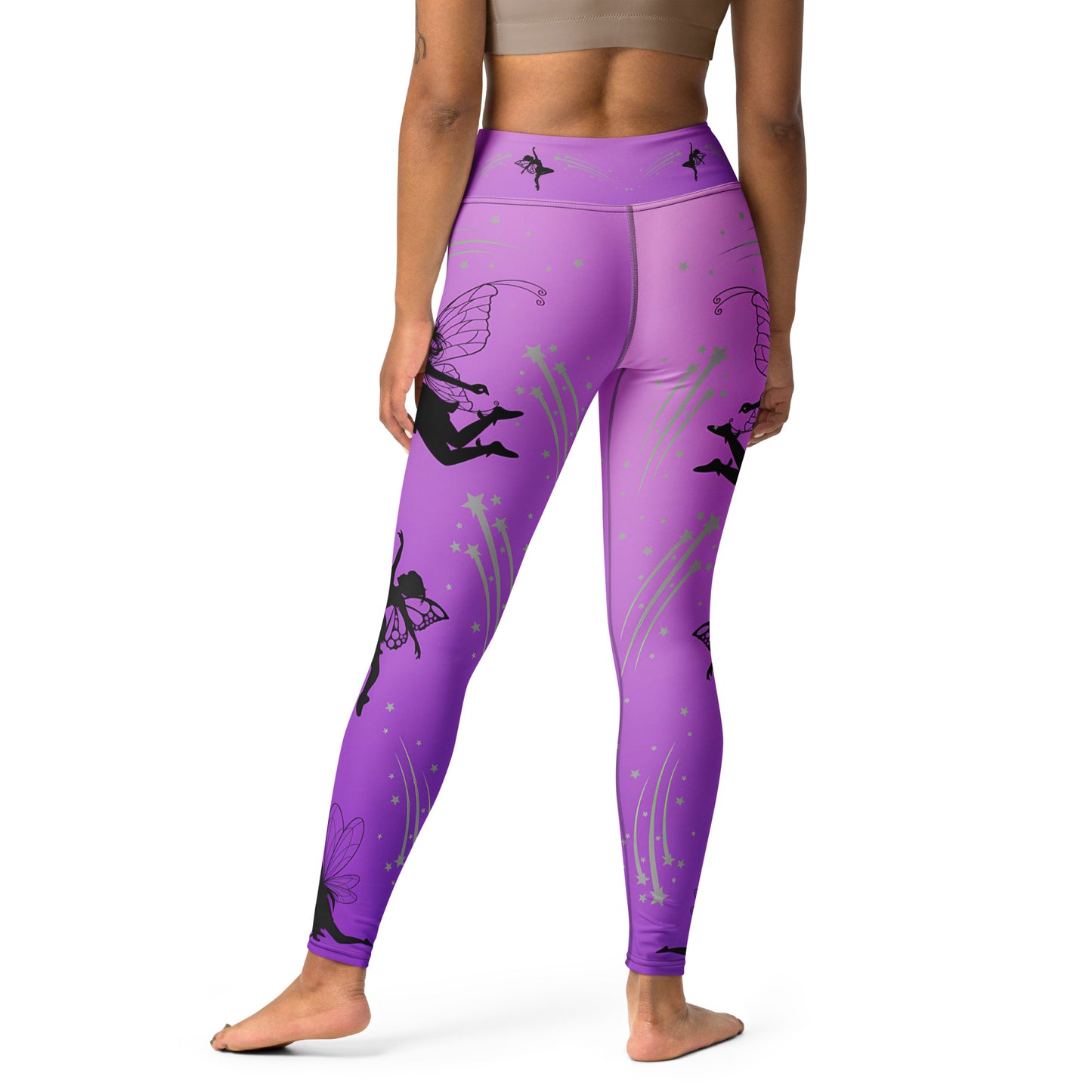 Violet Faerie Yoga Leggings