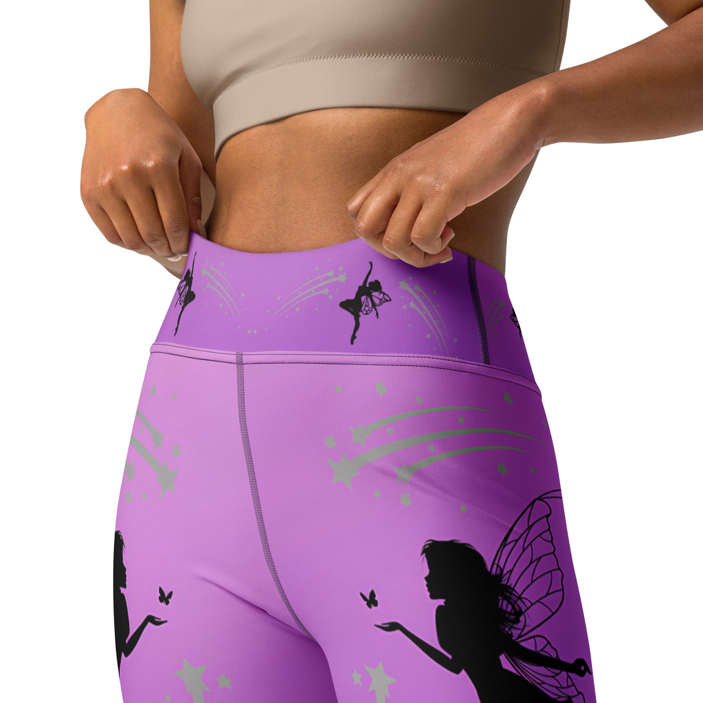 Violet Faerie Yoga Leggings