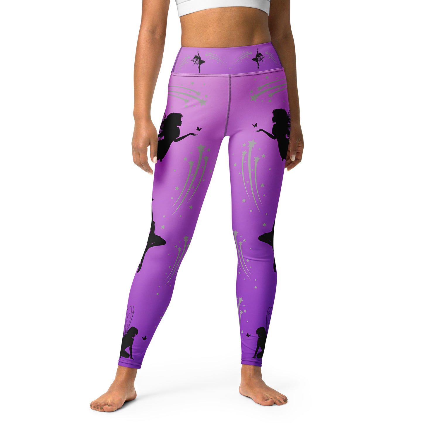 Violet Faerie Yoga Leggings